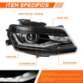 Passenger Side Projector Headlight for Chevy Camaro (2016–2022)