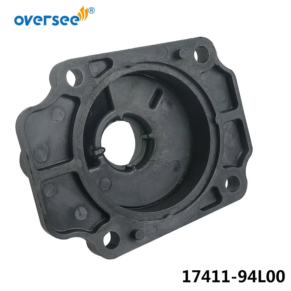 Water Pump Case & Sleeve Set for Suzuki Outboard DF25A DF30A (17411-94L00, 17413-94L10)