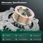 Alternator 11156 for Chevy Equinox / Pontiac Torrent (2007–2009) 3.4L