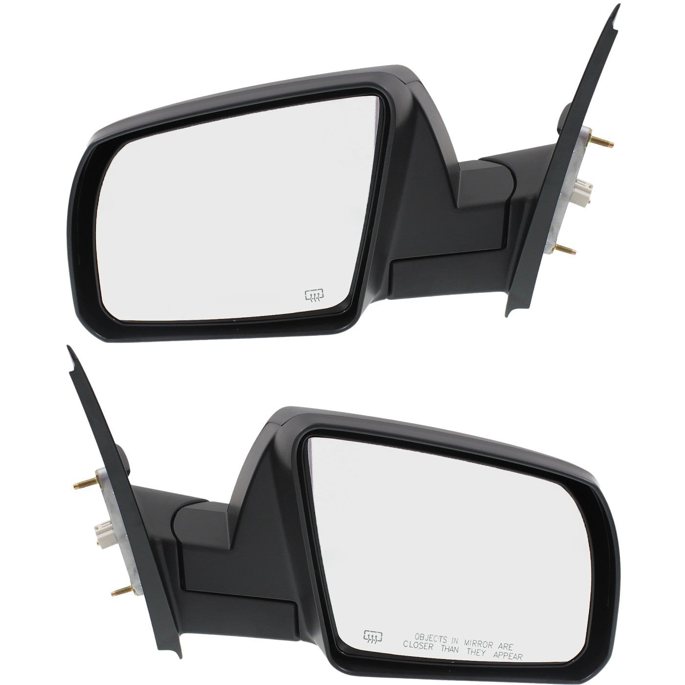 Power Mirror Pair for Toyota Tundra (2014–2017) Heated Textured Black
