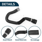 Radiator Hose Coolant Pipe for Audi A4 Quattro (2009–2016) 8K1819376J Rubber Black