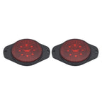 Round 9 LED Side Marker Lights for Car, Bus, Truck, Trailer