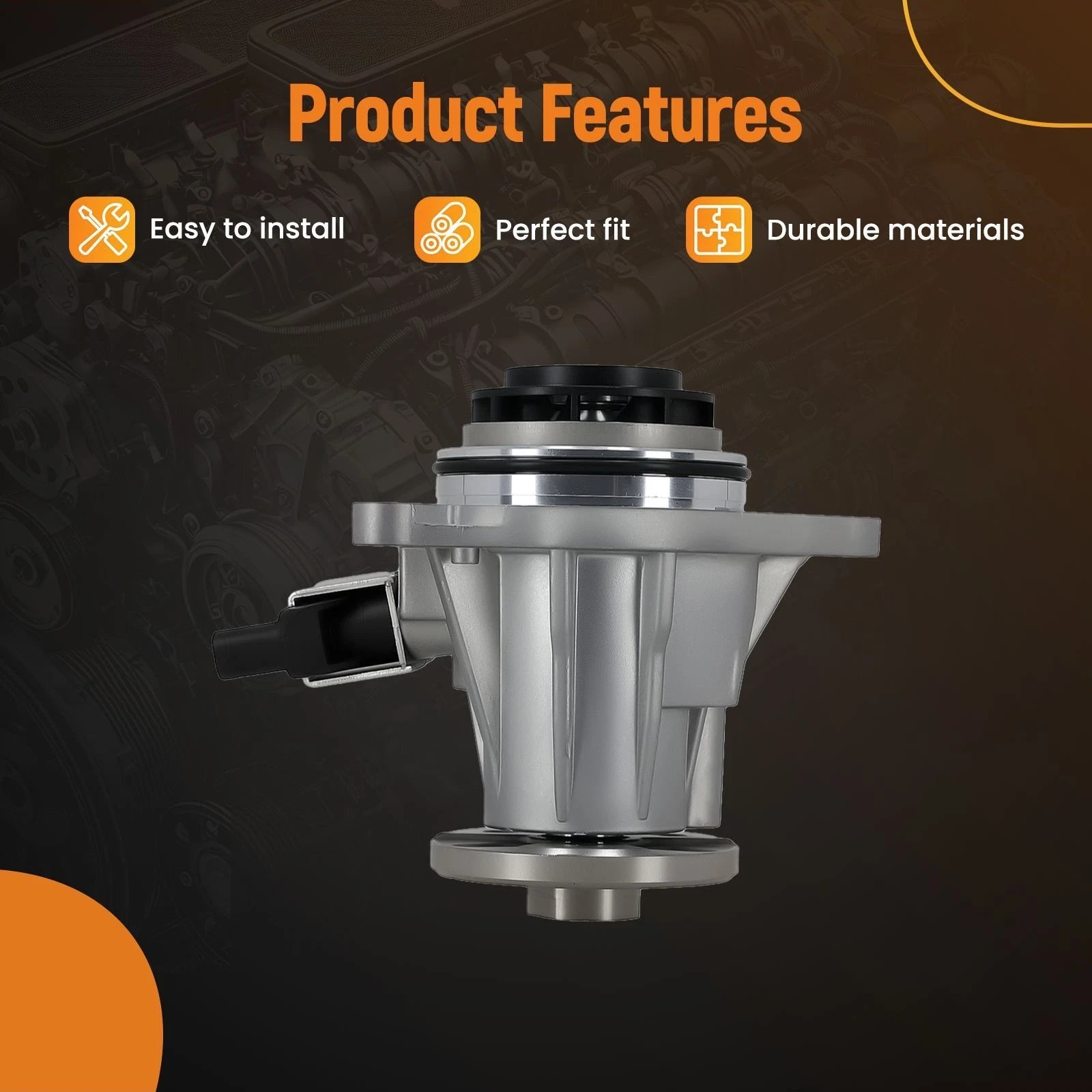 Cooling Water Pump for Land Rover Discovery (2009–2018)