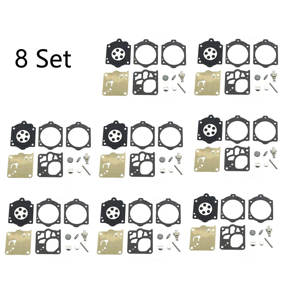 Set of 8 Carburetor Diaphragm Kit for Husqvarna 365 X-Torq 372 X-Torq (2010–2023)