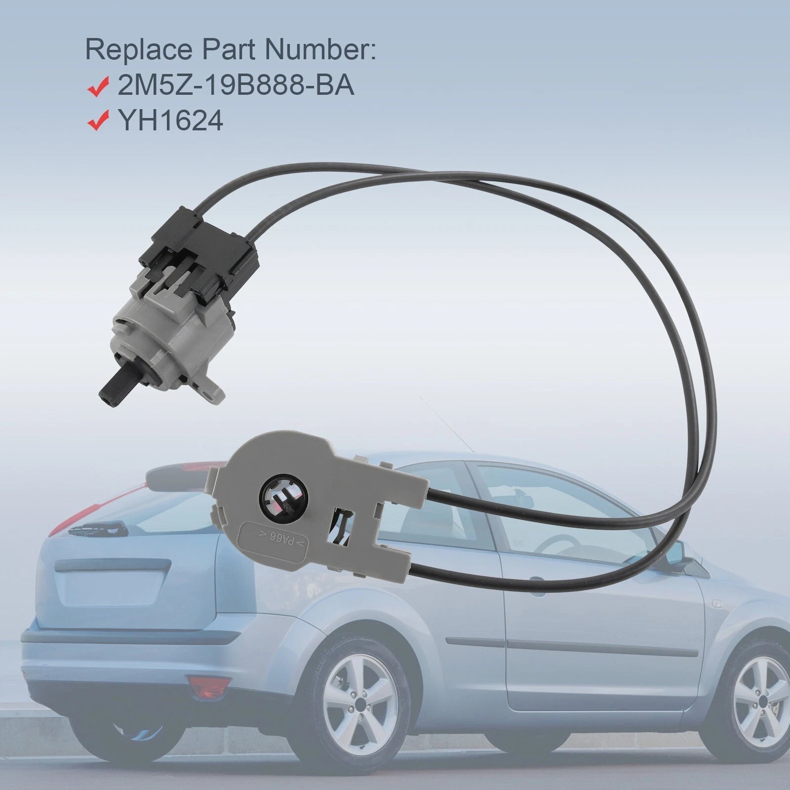 A/C Heater Mode Selector Switch with Cables for Ford Focus