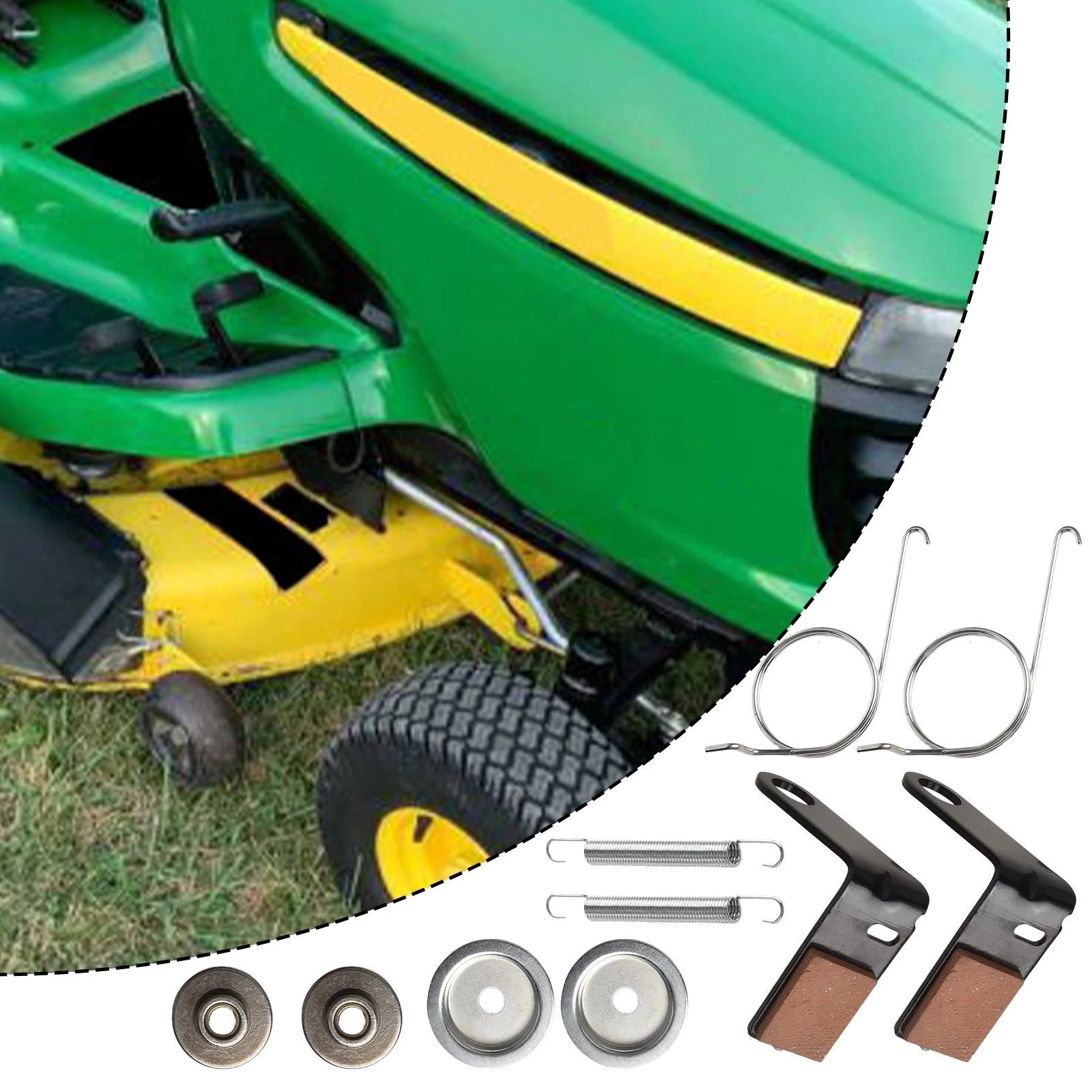 Brake Pad Kit GY21943B for Various Mowers (Compatible)