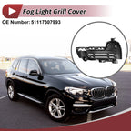 1 Pc Fog Light Grill for BMW X5 (2014–2018) No. 51117307993 Black