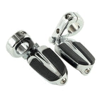 1 1/4" Engine Guard Footrests Pegs for Harley Touring (Universal)