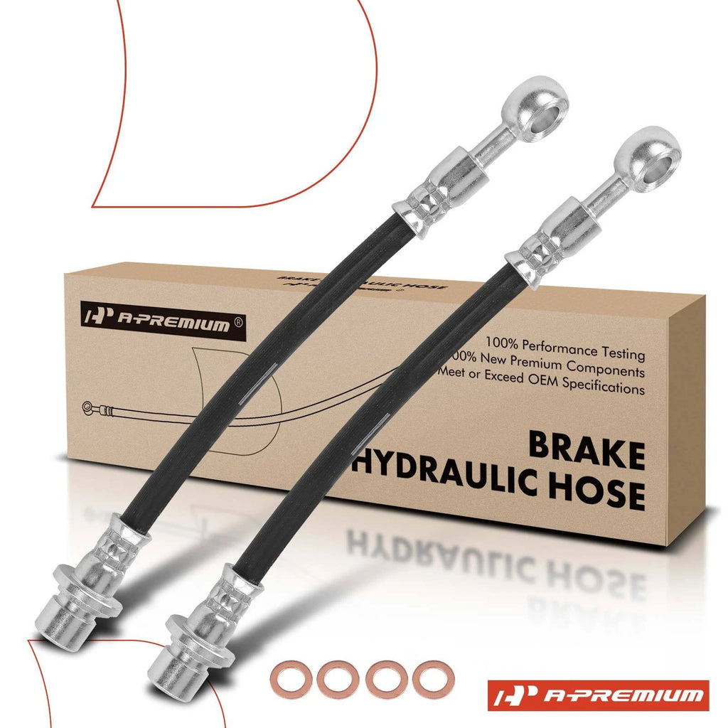 2X Rear Outer Brake Hydraulic Hose for Honda Odyssey (1995–1998)