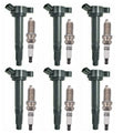 6X Ignition Coil + 6X Spark Plug for Toyota RAV4 V6 3.5L (2006–2012)