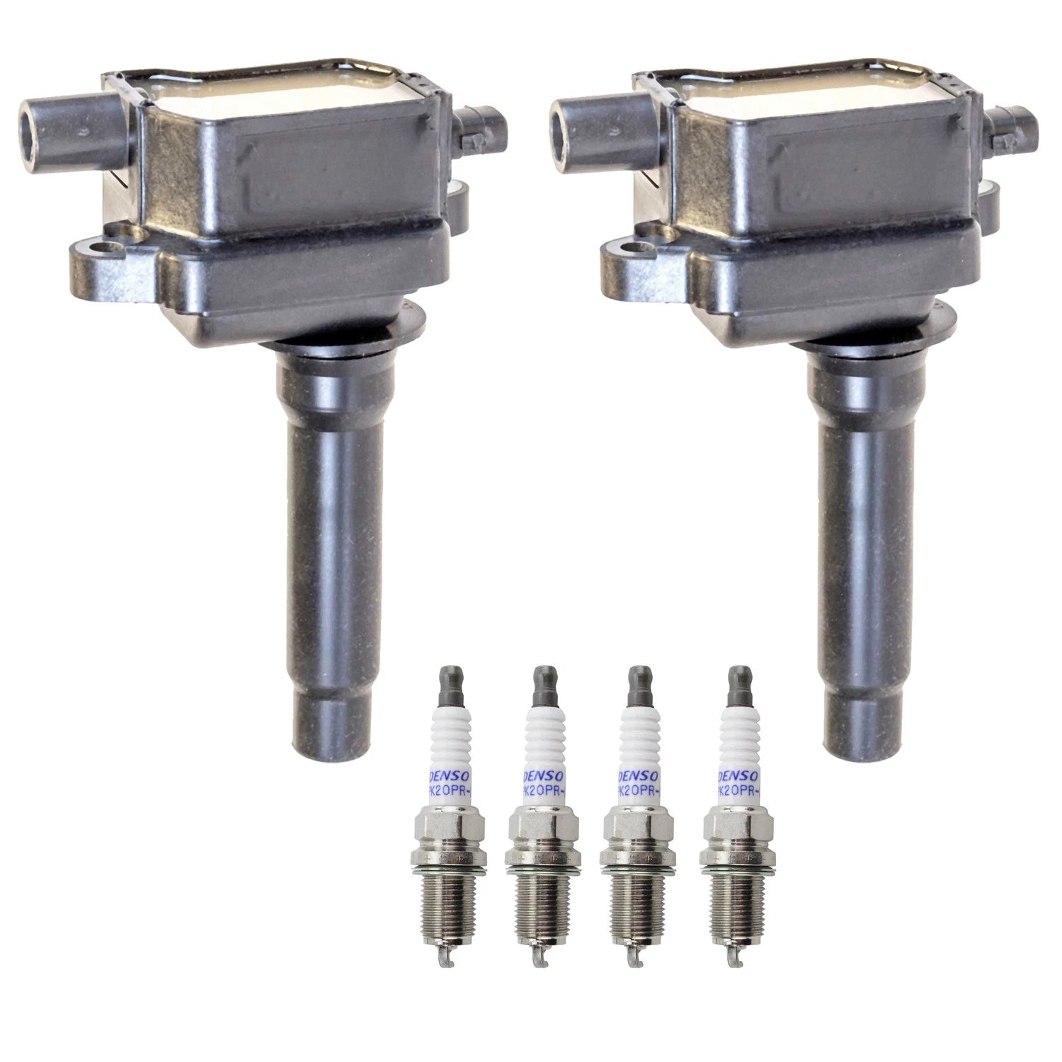 2X Ignition Coil & 4 Platinum Spark Plugs for Kia Sportage (2011–2016)
