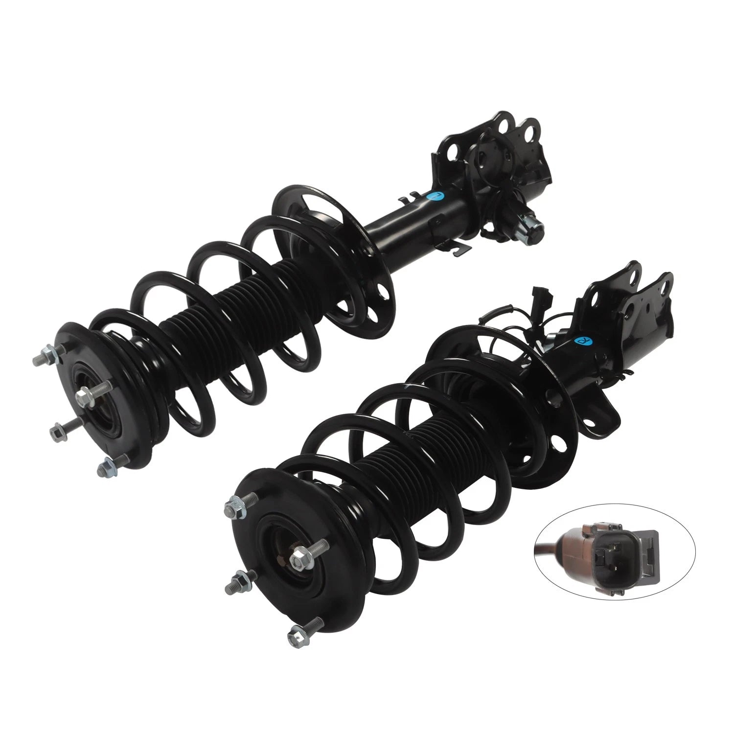 2X Front Struts Assembly w/Electronic for Lincoln MKS (2013–2016)