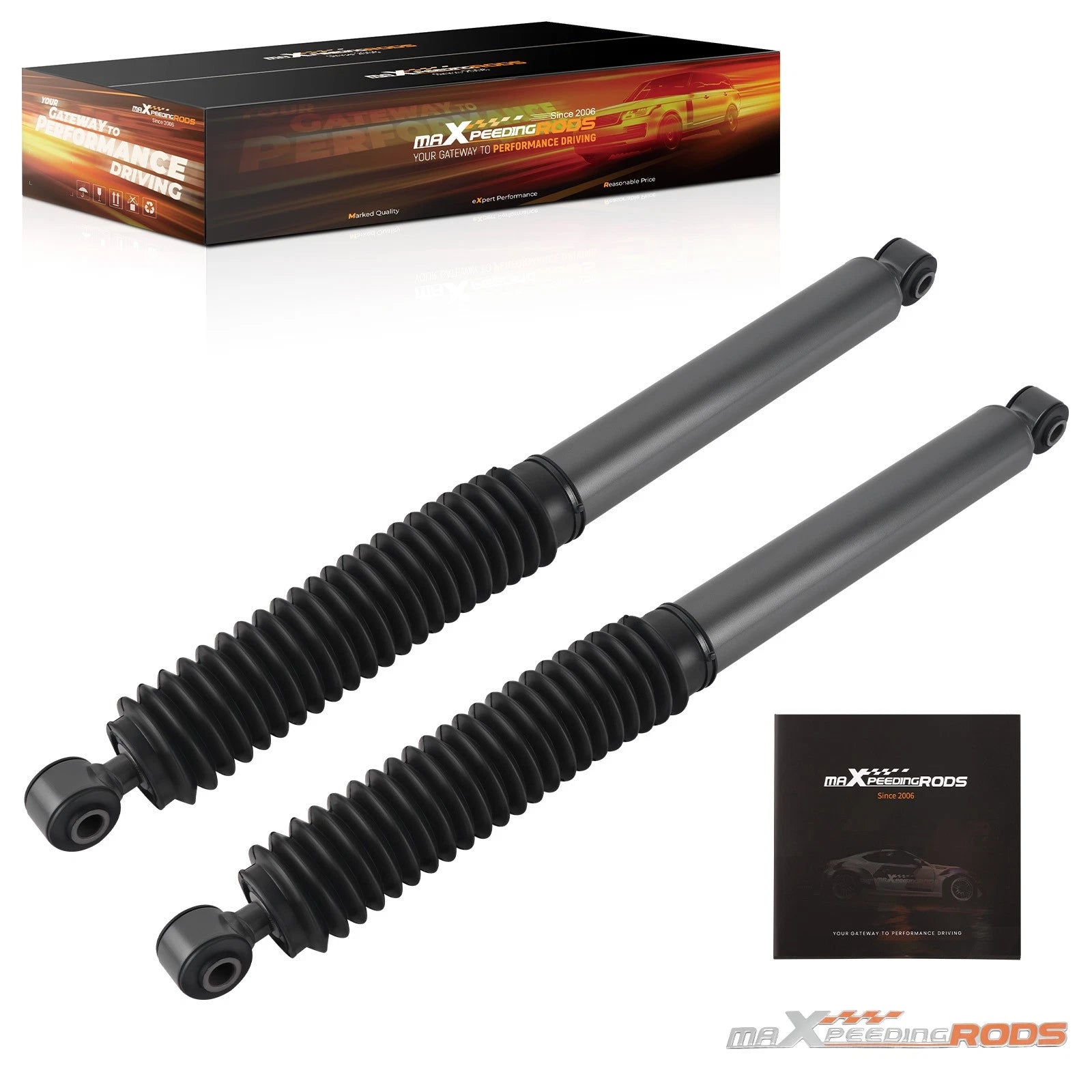 Off Road Suspension Shocks for Dodge Ram 1500 4WD (2009–2010) 0-3" Lift