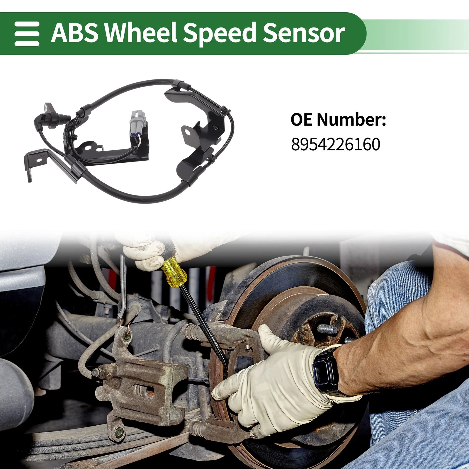 ABS Wheel Speed Sensor No. 8954226160 for Toyota Hiace (2005–2019) Front Right