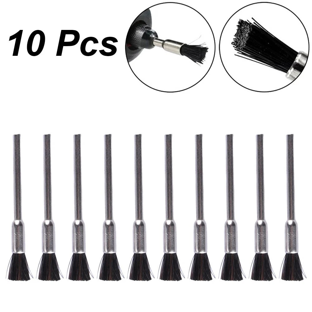 Wire Brushes Polishing Tool Set of 5 (3mm Shank, 5mm Head)