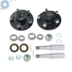 Pair of 5-Bolt on 5 Inch Hubs for Tapered Spindles
