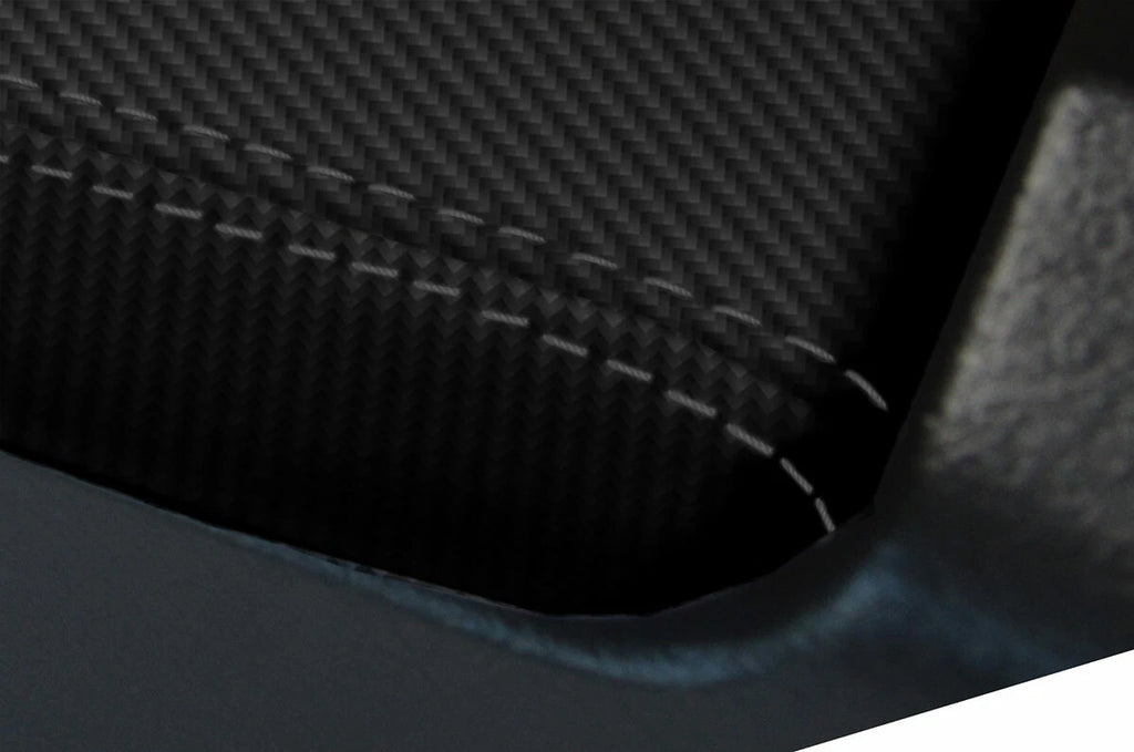 Carbon Fiber Console Lid Armrest Cover for Nissan Skyline R32 (1989–1993)