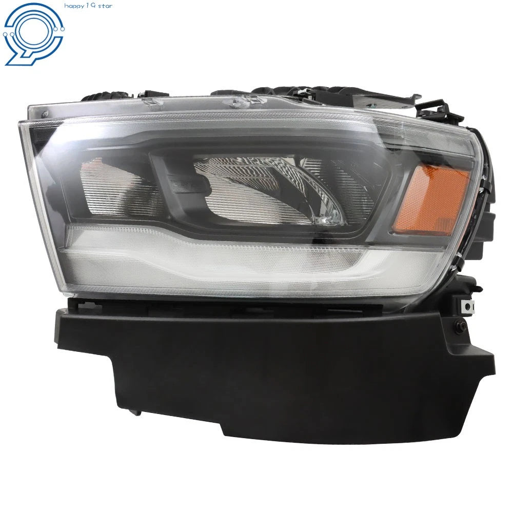 Full LED Headlight for Dodge Ram 1500 (2019-2023) Black Driver Left Side