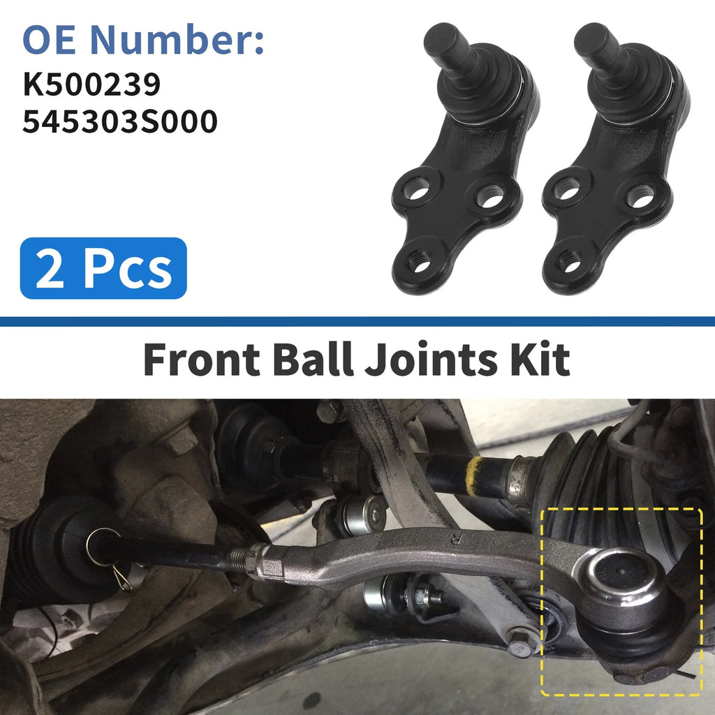 2X Front Lower Ball Joints for Hyundai Tucson (2010–2017) K500239/545303S000