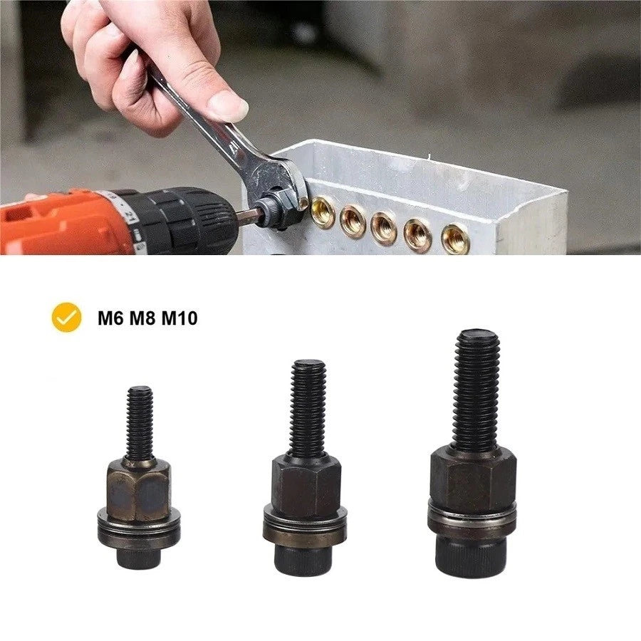 Rivet Nut Mandrel Head for Workshop Hand Riveter Accessory