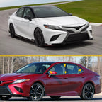 Chrome Delete Blackout Overlay Window Trim for Toyota Camry (2018–2023)
