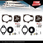 2X Carburetor Rebuild Kit for Johnson Evinrude 18-40 HP (Various Years)