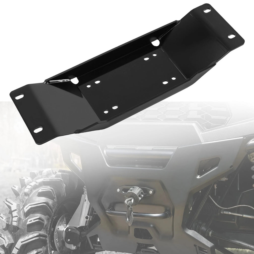 Winch Mount Kit for Polaris Ranger SP 570 (2022–2025) Black Steel