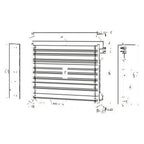 Replacement A C Condenser for 2015-2016 Ford Van E350 Super Duty