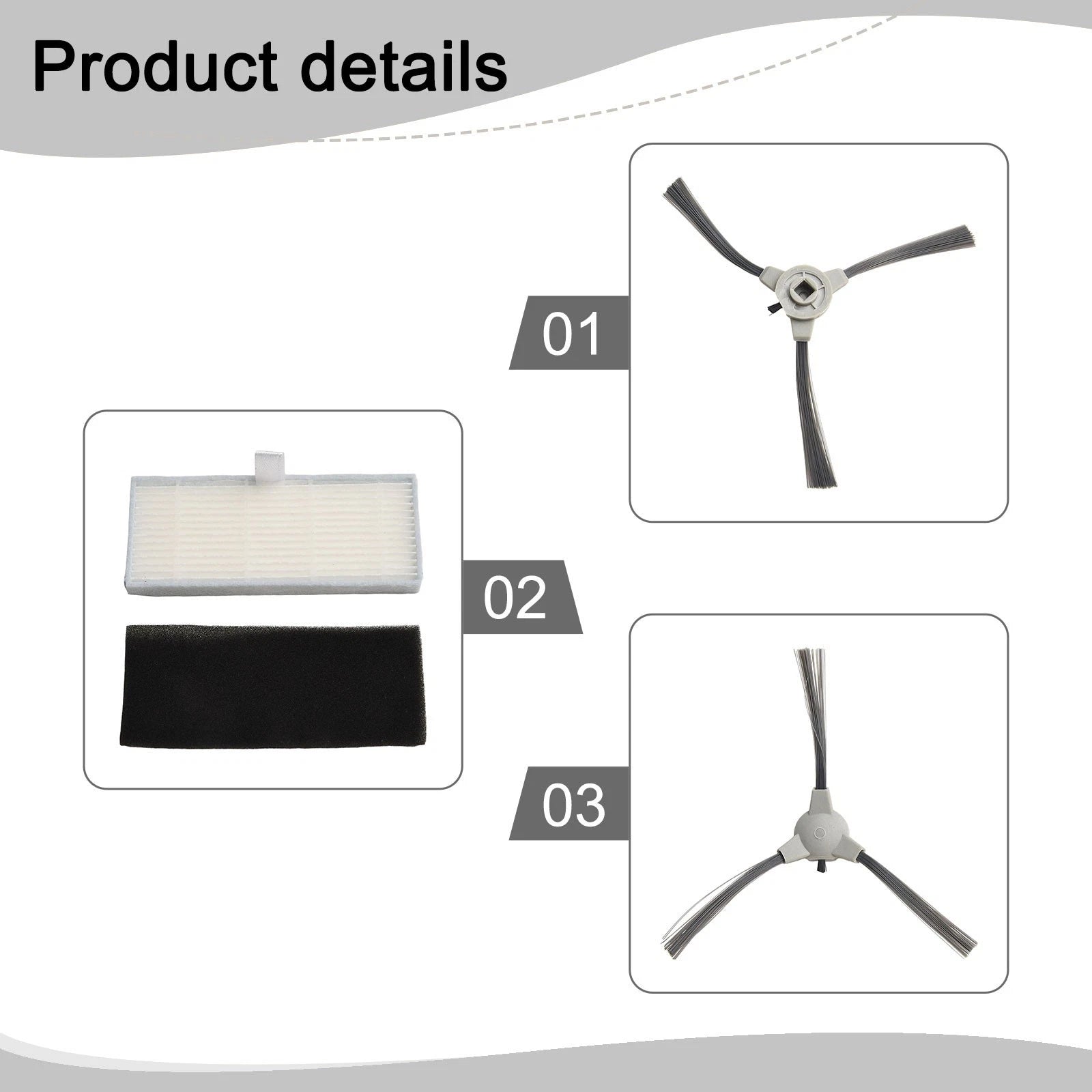 IHRVS1PRO-3BLK Dust Particle Capture Components for