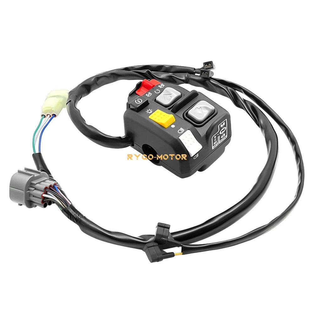 Left Handle Electric Shift Switch Headlight for Honda Rancher 420 (2007–2014)