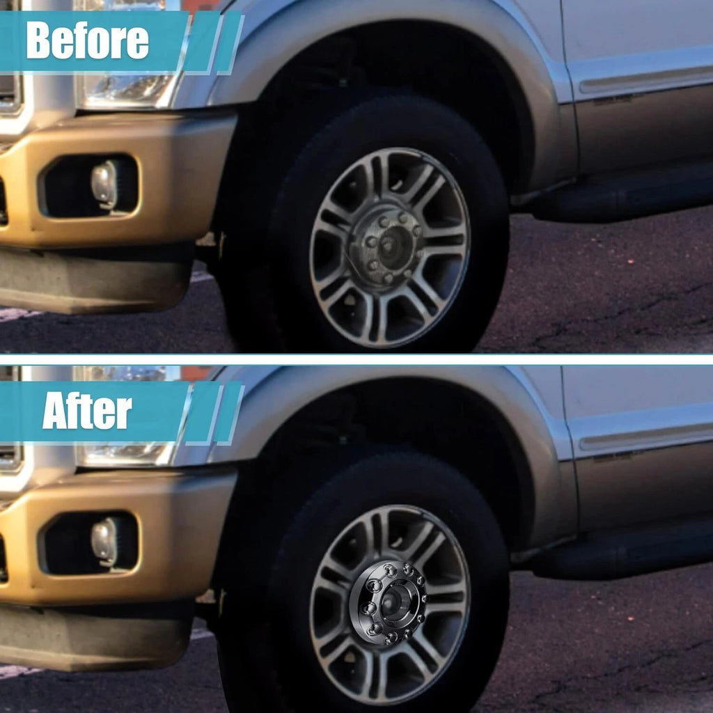 2X Wheel Center Hub Caps for Ford F450 F550 Super Duty (2005–2017)