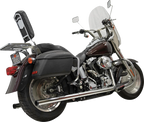 Dual Exhaust System for Harley-Davidson Softail (Twin Cam) (1S98P) Chrome