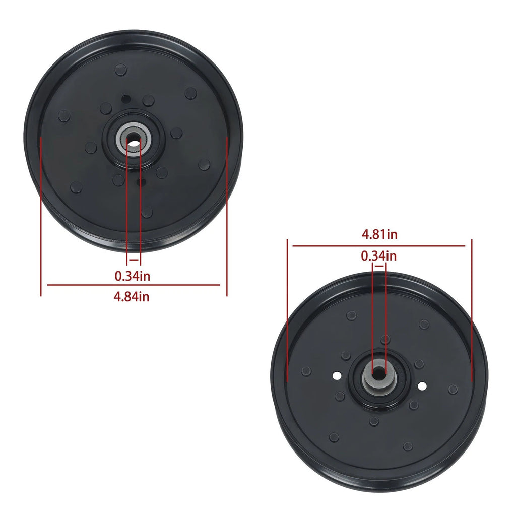 Flat Idler for Ariens Gravely (07351200) 5.00"x.75" (48 52 60)