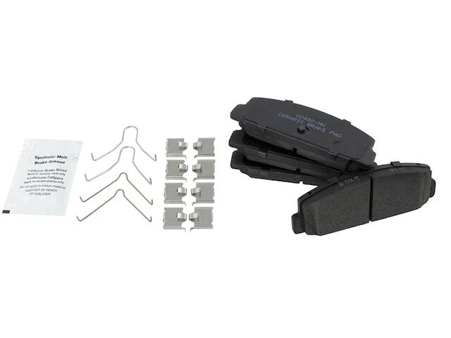 Set of 4 Ceramic Rear Brake Pads for Mazda Protege (2003) GT796TX