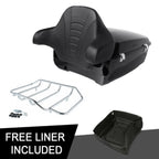 Trunk Backrest Pad Rack for Harley Touring Electra Road Glide (2014–2023)