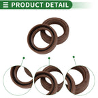 Oil Seal FKM Rubber 25x35x10mm for Various Models (5 Pcs)