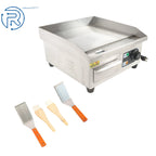 14in Electric Griddle 1500W Countertop Flat Top Grill (Commercial)