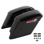 5" Stretched Saddle Bags for Harley Davidson Road Electra Glide (1993–2013)