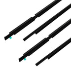 Set of 4 Window Weatherstrip Seals for Toyota Land Cruiser Prado (2003–2009)