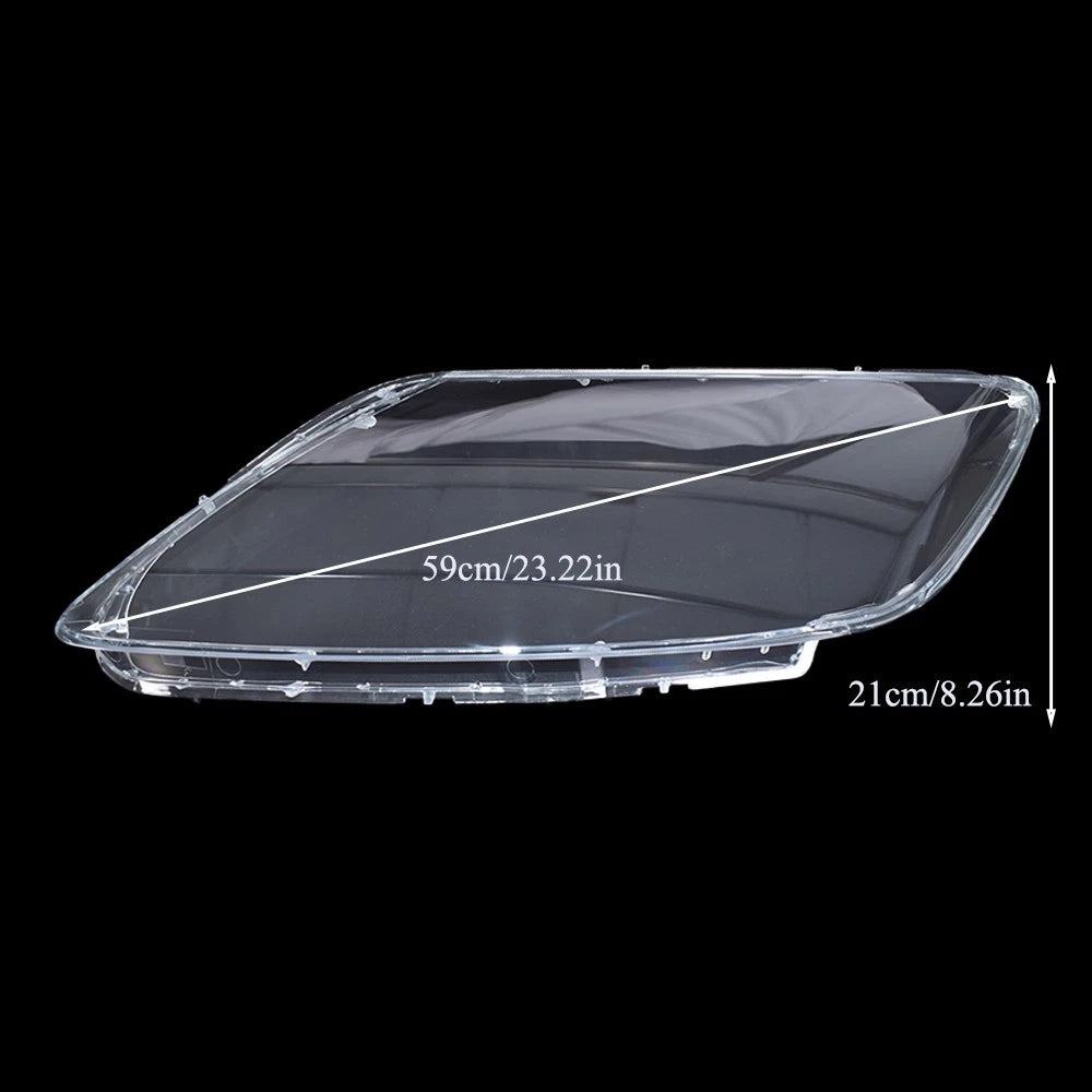 Headlight Clear Lens Cover Replacement for Mazda CX-7 (2007–2012) Left+Right