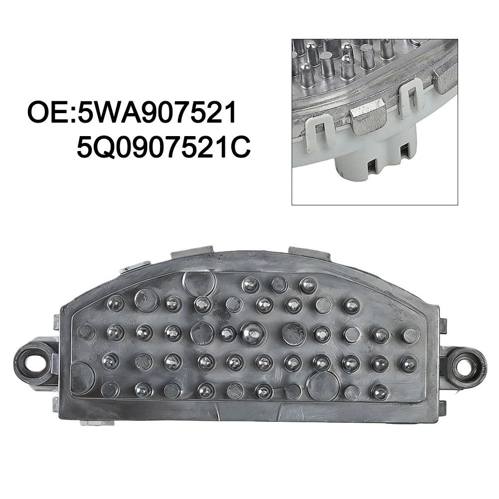 HVAC Blower Motor Resistors for Audi A3 Q3 Golf (Part Number 5WA907521)