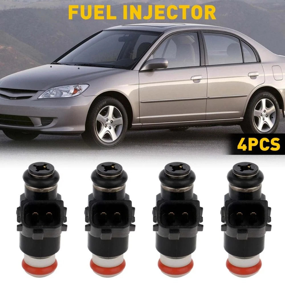 Set of 4 Fuel Injectors for Honda Civic 1.7L (2001–2005) EPY