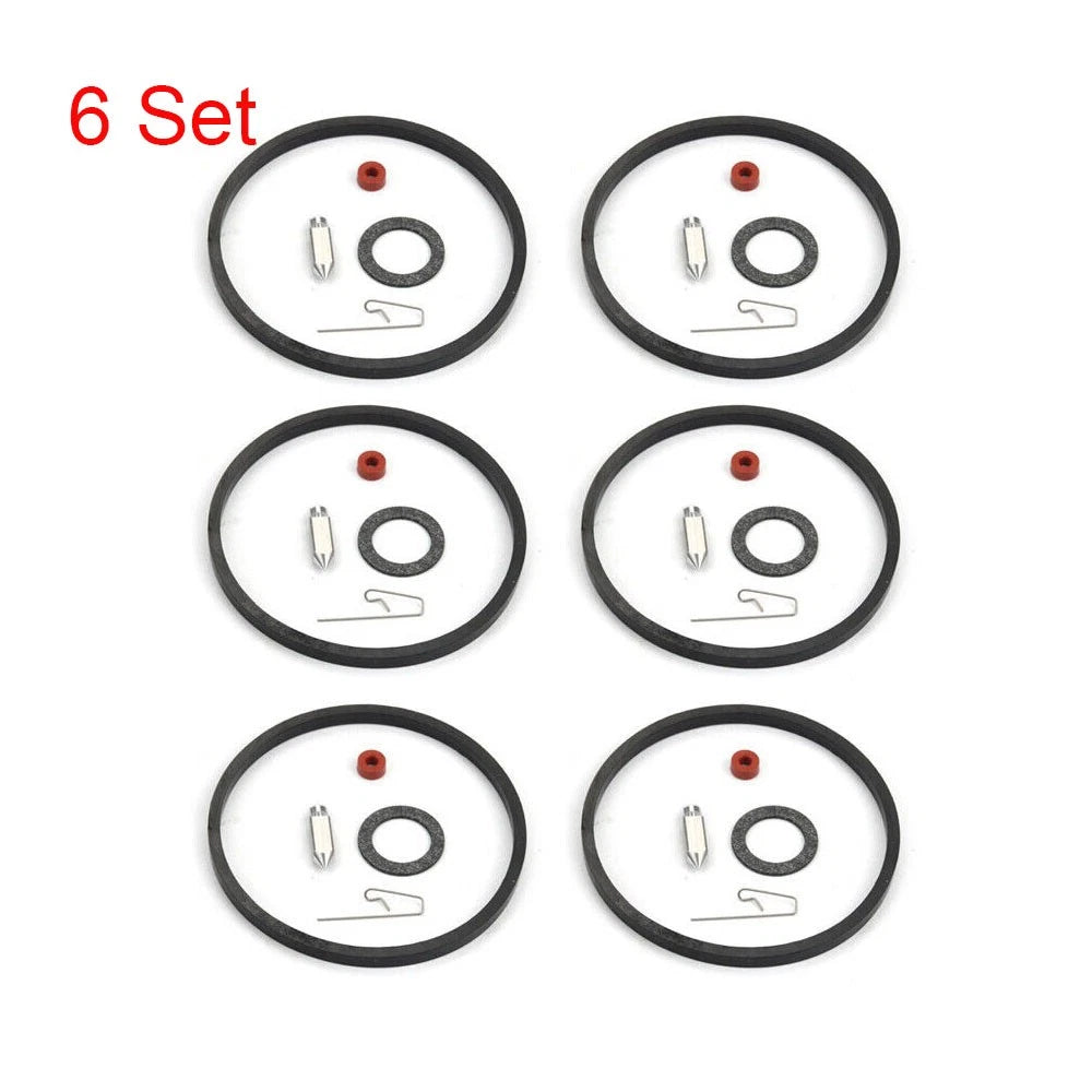 Set of 6 Carburetor Needle Seat Kit for Tecumseh 631021 631021A 621021B