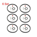 Set of 6 Carburetor Needle Seat Kit for Tecumseh 631021 631021A 621021B