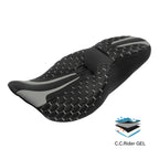 Gel Seat for Harley Touring Street Road Glide (2009–2023)