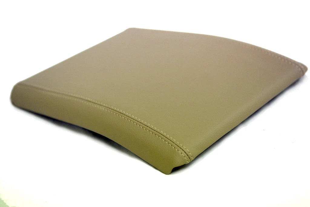 Leather Synthetic Console Armrest Cover for Ford F150 (2004–2008) Beige