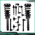 Front Struts Assembly Tie Rod End Link Kit for Hyundai Azera Sonata (2007–2011)