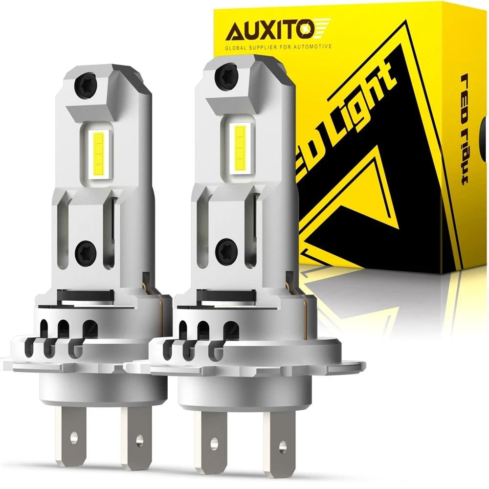 2X H7 LED Headlight Bulbs for AUXITO (EXXI)