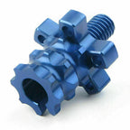 CNC M8 Clutch Brake Cable Adjuster Screw for Motorcycle Dirt Bike Blue