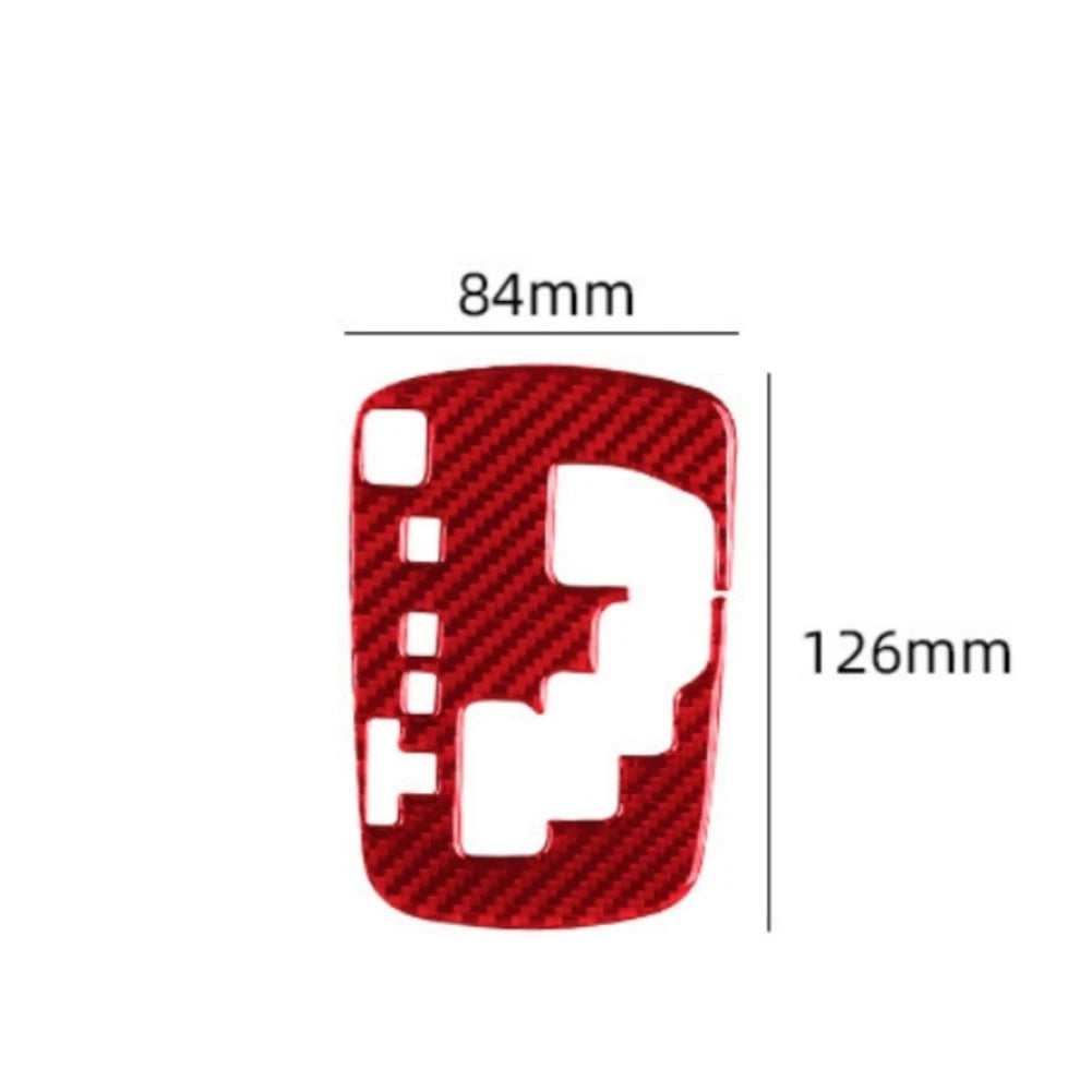Carbon Fiber Shift Indicator Panel Cover for Toyota Hilux (2015–2021)